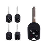 Lots of 5 Remote Car Key Fob Replacement for CWTWB1U793 164-R8000 fits 2013 2014 2015 Ford Explorer